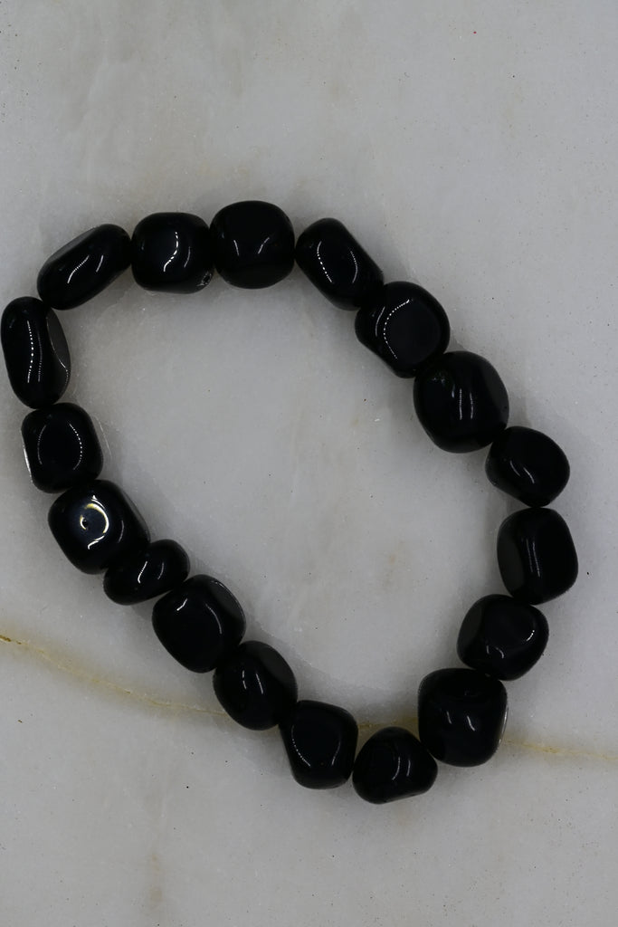 Black Obsidian Bracelet - Healing Aura Crystals