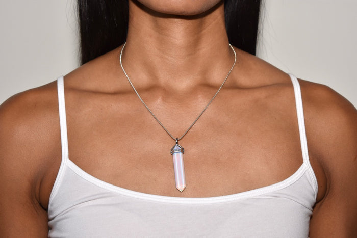 Opalite Pendant Necklace